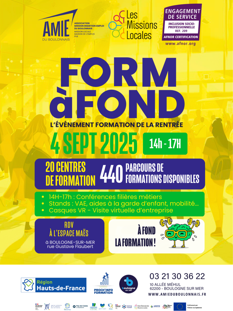 FORM à FOND 2025 (A4, A5, A3)